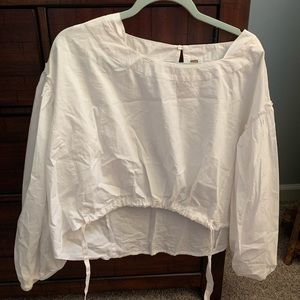 Free People White Top